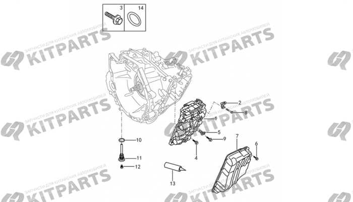 Картер масляный и фильтр АКПП Dong Feng