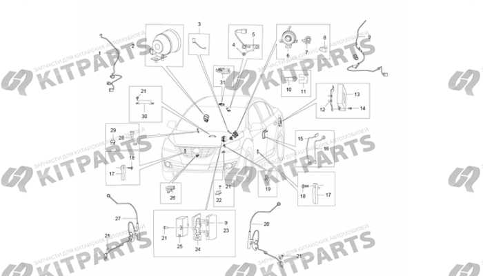 Датчики ABS и парковки, электроника кузова Lifan