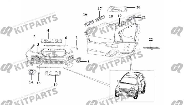 Бампер передний, задний Lifan