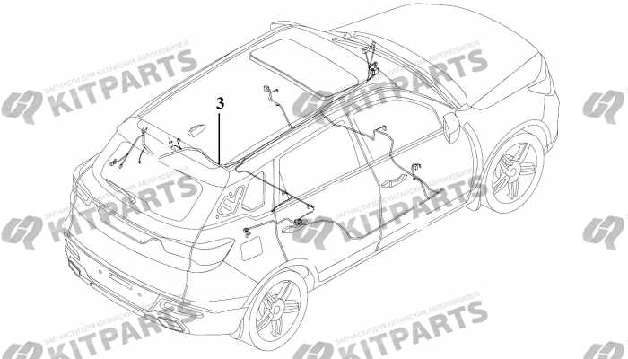 Жгут проводов кузова Lifan