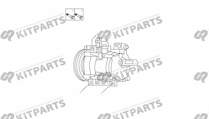 A/C COMPRESSOR#2 Geely