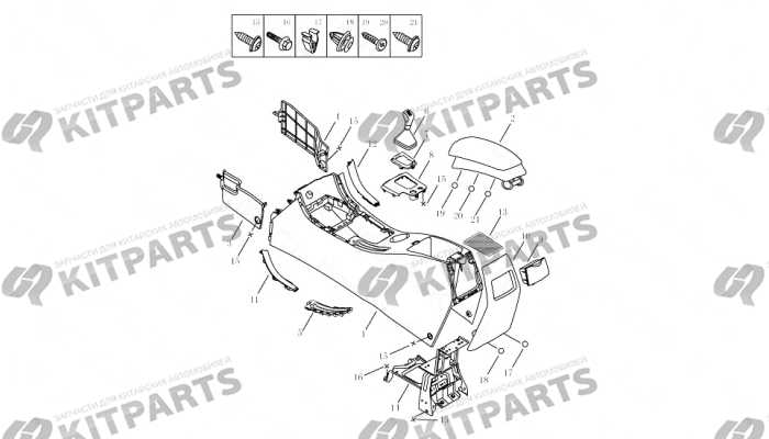 CONSOLE Geely