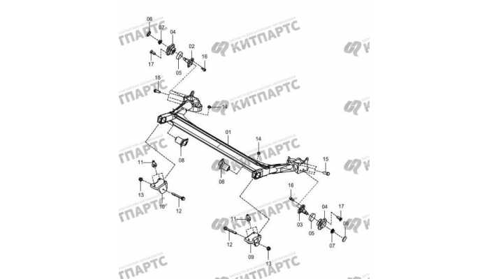 Back shaft-drum brake FAW