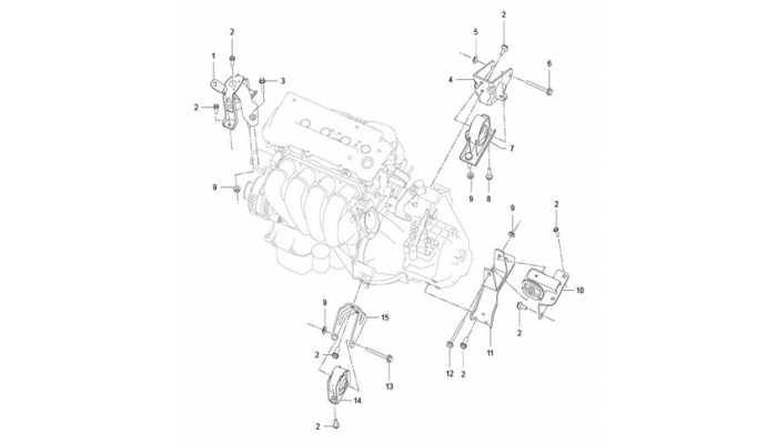 Кронштейны двигателя Lifan